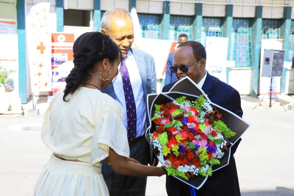 President Taye Atske Silassie paid a courtesy visit to ERCS