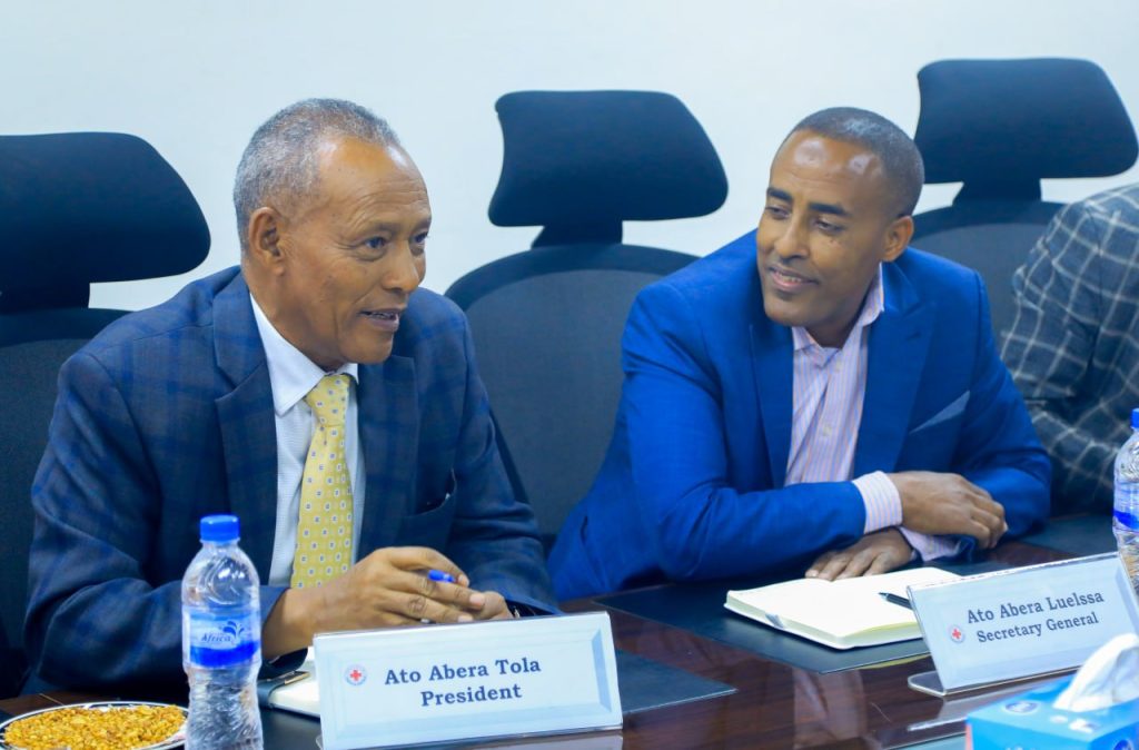 ERCS Leadership Holds Discussion with ICRC Director General and German Red Cross Secretary General