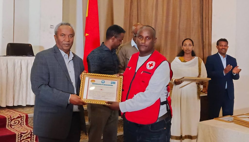 ERCS Recognized for its Contribution to Water and Sanitation Sector