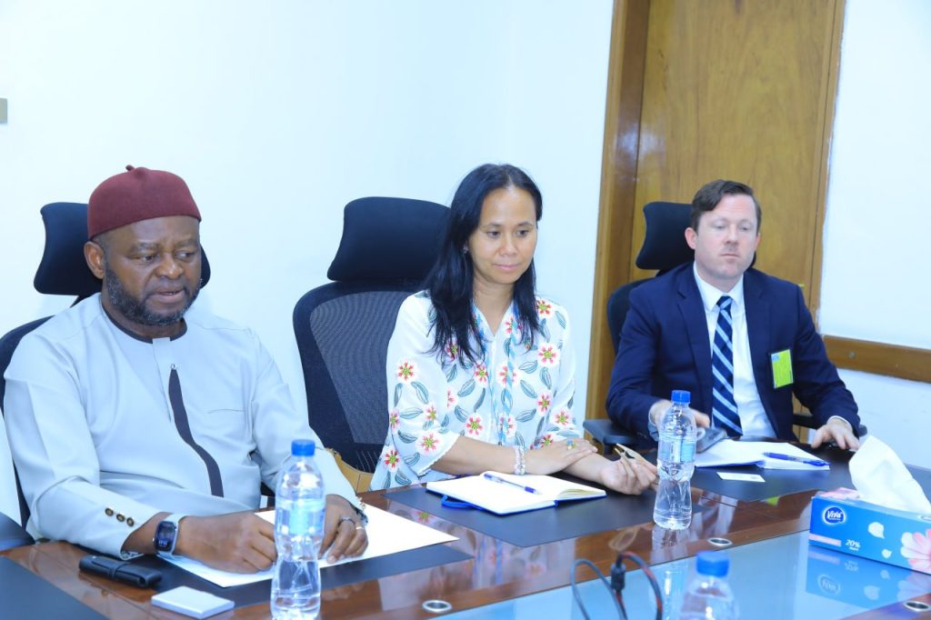 UN leadership in Ethiopia Confer with ERCS Secretary-General