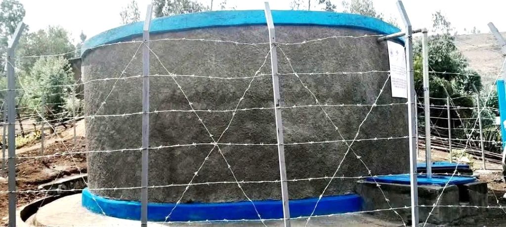 ERCS Inaugurates 75,000-Liter Drinking Water Reservoir in North Wollo