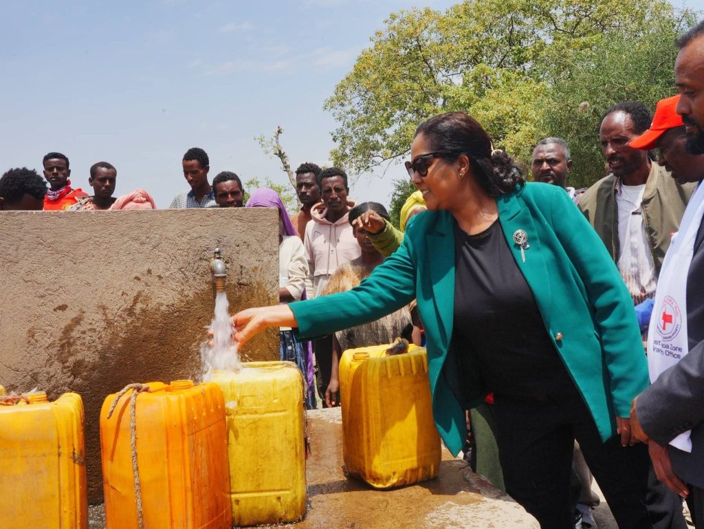 “It is essential to strengthen the partnership between ERCS, government institutions, and development partners to ensure sustainable community development,” Hon. Lomi Bedho, Deputy Speaker of the House